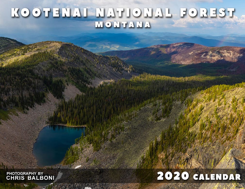Kootenai National Forest Montana Calendar