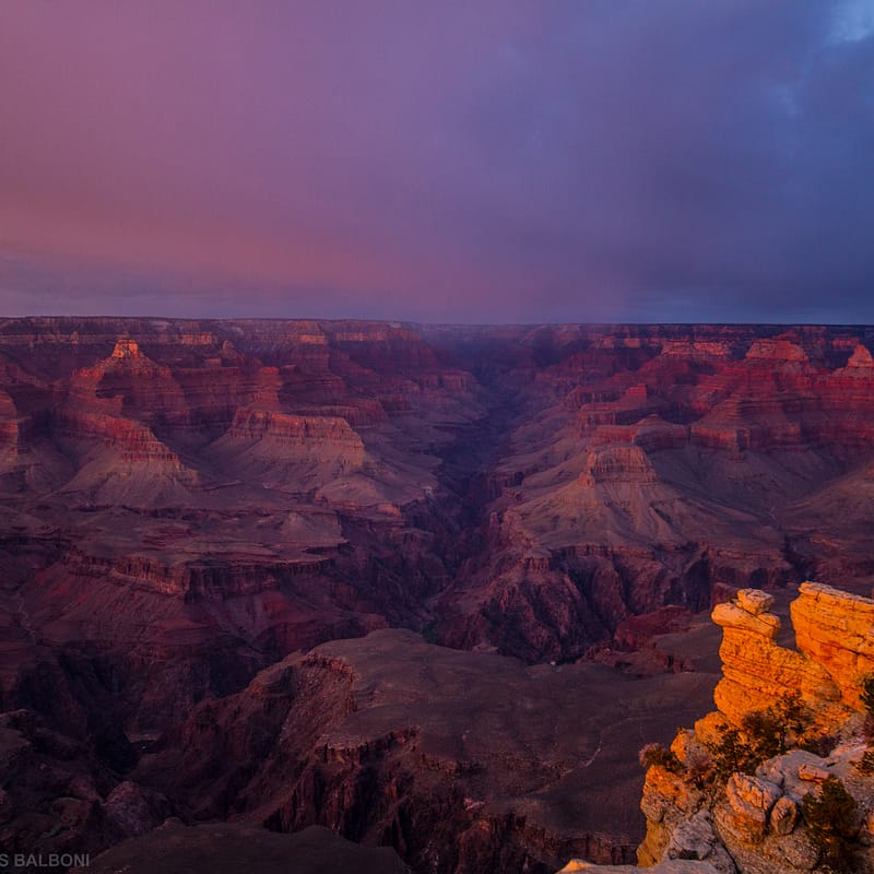 Dusk in The Canyon